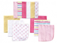 Washcloths 12pk (Pink)