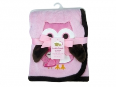 3D Animal Blanket (Pink)