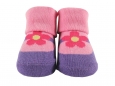 Baby Socks (Girl) - Flower Design